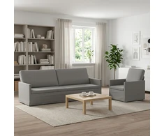 Sofa Sofos komplektas 2 vnt. Debesų pilka Audinys