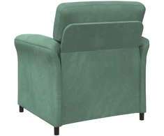 Sofa Sofos komplektas 2 vnt. Jūrinė žalia Aksomas