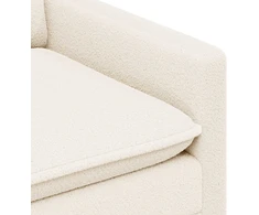 Sofa Sofos komplektas 2 vnt. Kreminė Audinys