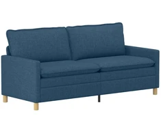 Sofa Sofos komplektas 2 vnt. Mėlyna Audinys