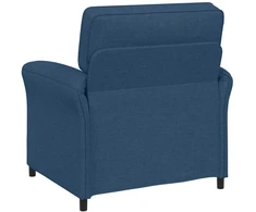 Sofa Sofos komplektas 2 vnt. Mėlyna Audinys