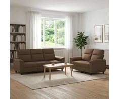 Sofa Sofos komplektas 2 vnt. Ruda Audinys