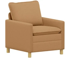 Sofa Sofos komplektas 2 vnt. Smėlio Audinys