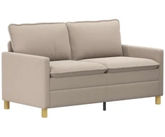 Sofa Sofos komplektas 2 vnt. Šviesiai pilka Audinys
