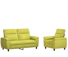 Sofa Sofos komplektas 2 vnt. Šviesiai žalia Audinys