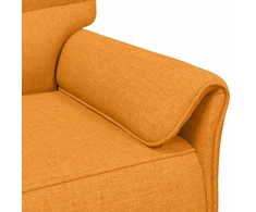 Sofa Sofos komplektas 2 vnt. Tamsiai geltona Audinys