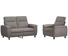 Sofa Sofos komplektas 2 vnt. Taupe Audinys