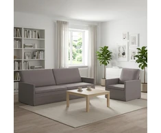 Sofa Sofos komplektas 2 vnt. Taupe Audinys
