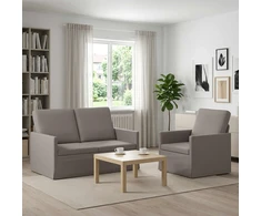 Sofa Sofos komplektas 2 vnt. Taupe Audinys