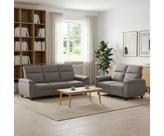 Sofa Sofos komplektas 2 vnt. Taupe Audinys