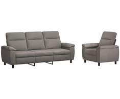 Sofa Sofos komplektas 2 vnt. Taupe Audinys