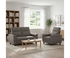 Sofa Sofos komplektas 2 vnt. Taupe Audinys