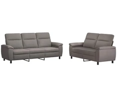 Sofa Sofos komplektas 2 vnt. Taupe Audinys