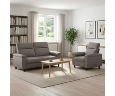 Sofa Sofos komplektas 2 vnt. Taupe Audinys