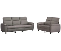 Sofa Sofos komplektas 2 vnt. Taupe Audinys