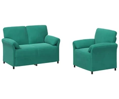 Sofa Sofos komplektas 2 vnt. Turkio Aksomas