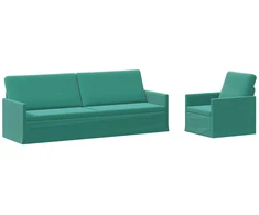 Sofa Sofos komplektas 2 vnt. Turkio Aksomas