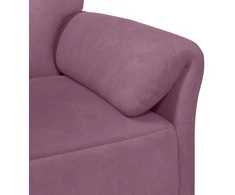 Sofa Sofos komplektas 2 vnt. Violetinė Aksomas