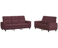 Sofa Sofos komplektas 2 vnt. Violetinė Audinys