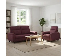 Sofa Sofos komplektas 2 vnt. Violetinė Audinys