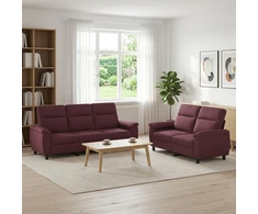 Sofa Sofos komplektas 2 vnt. Violetinė Audinys