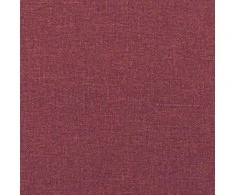 Svetainės sofa 3 vnt. Vyno raudona Poliesteris