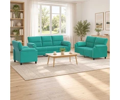 Sofa Sofos komplektas 3 vnt. Turkio Aksomas