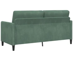 Sofa Sofos komplektas su saugojimu 2 vnt. Jūrinė žalia Poliesteris