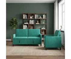 Sofa Sofos komplektas su saugojimu 2 vnt. Turkio Poliesteris