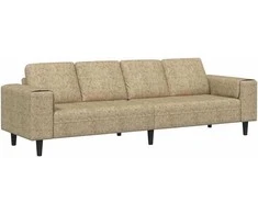 Svetainės sofa Šviesiai pilka 250 x 77 x 76 cm