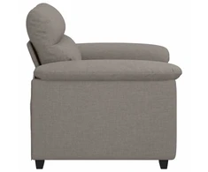 Sofa Sofos krėslas, pilkai rudas, 100x81x84 cm, audinys