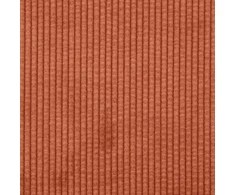 Sofa Sofos krėslas, raudonai oranžinis, 100x77x82 cm, velvetas, audinys