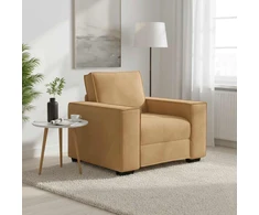 Sofa Sofos krėslas, rudas, 100x78x84 cm, aksomas