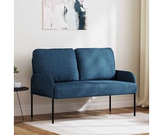 Sofa Sofos su pagalve 110cm Mėlyna fanera