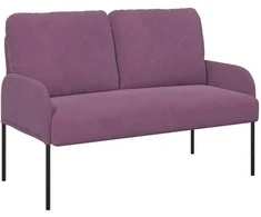 Sofa Sofos su pagalve 110cm Violetinė fanera