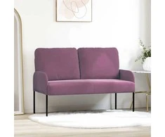 Sofa Sofos su pagalve 110cm Violetinė fanera