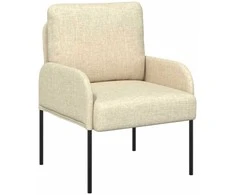 Sofa Sofos su pagalve 55cm Kreminė fanera