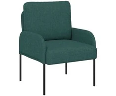 Sofa Sofos su pagalve 55cm Tamsiai žalia fanera