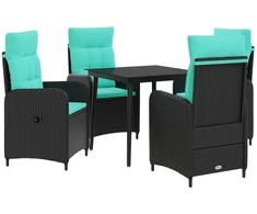 Sofa Stalo Rinkinys su pagalve su pagalve 5 pcs