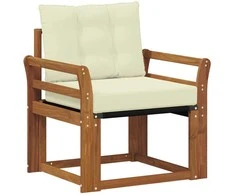 Lauko sofa Kietasis akacijos medis ir Textilene