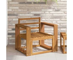 Lauko sofa Kietos akacijos mediena Natūrali