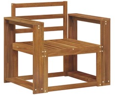 Lauko sofa Kietos akacijos mediena Natūrali