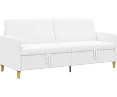 Sofa su saugojimo vieta Balta 192 x 78 x 87 cm Poliesteris