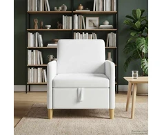 Sofa su saugojimo vieta Balta 72 x 78 x 87 cm Poliesteris