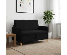 Sofa su saugojimo vieta Juoda 122 x 78 x 87 cm Poliesteris
