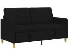 Sofa su saugojimo vieta Juoda 152 x 78 x 87 cm Poliesteris