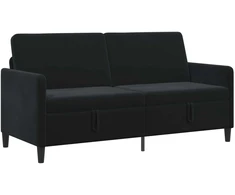 Sofa su saugojimo vieta Juoda 172 x 78 x 87 cm Poliesteris
