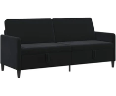 Sofa su saugojimo vieta Juoda 192 x 78 x 87 cm Poliesteris