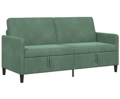 Sofa su saugojimo vieta Jūrinė žalia 172 x 78 x 87 cm