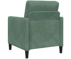 Sofa su saugojimo vieta Jūrinė žalia 72 x 78 x 87 cm